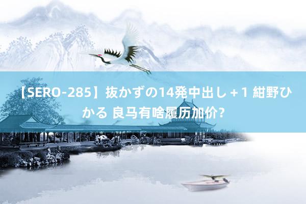 【SERO-285】抜かずの14発中出し＋1 紺野ひかる 良马有啥履历加价？