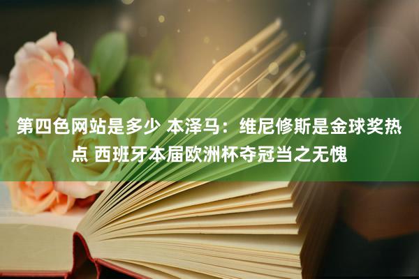 第四色网站是多少 本泽马：维尼修斯是金球奖热点 西班牙本届欧洲杯夺冠当之无愧