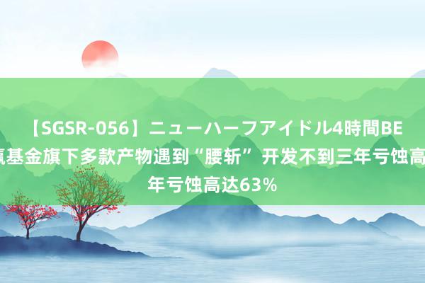 【SGSR-056】ニューハーフアイドル4時間BEST 永赢基金旗下多款产物遇到“腰斩” 开发不到三年亏蚀高达63%