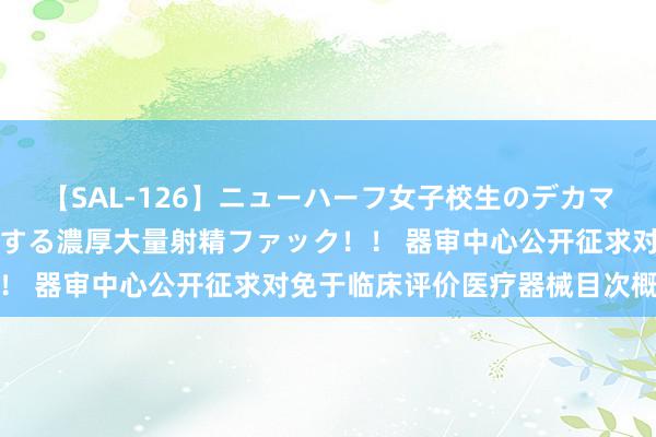 【SAL-126】ニューハーフ女子校生のデカマラが生穿きブルマを圧迫する濃厚大量射精ファック！！ 器审中心公开征求对免于临床评价医疗器械目次概念